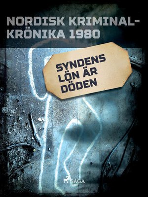 cover image of Syndens lön är döden